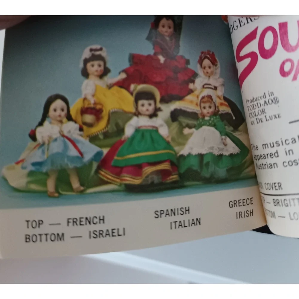 Vintage Porcelain Doll Almost 8